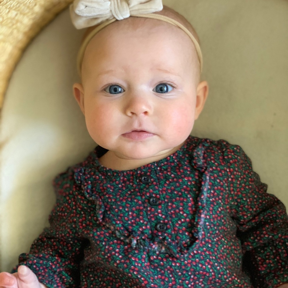 Baby/ kids/ Floral long sleeve long pant romper.